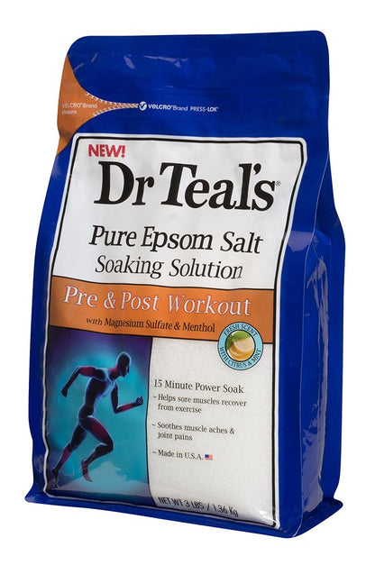 Dr Teal'S Epsom Relax Salt And Relief With Eucalyptus Spearmint, 1.36 KilogRAM