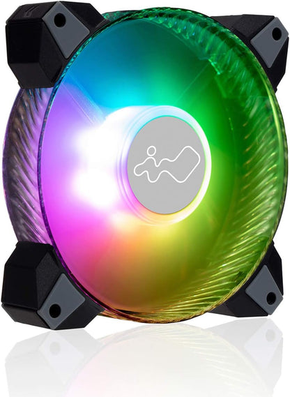 IN WIN Inwin Saturn 120mm ADDRessable RGB Triple Fan Kit (Controller Included)