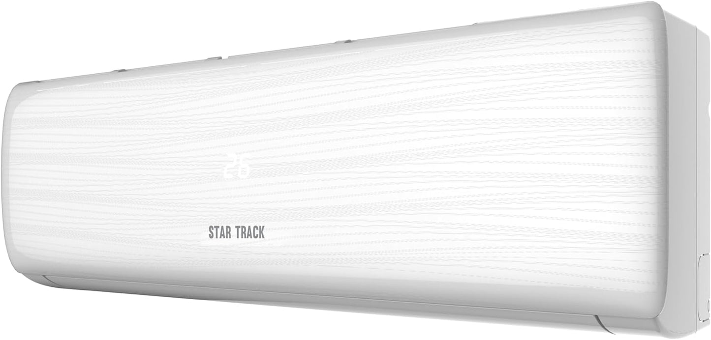 Star Track 2 Ton Split Air Conditioner, R410A Gas, 24000 BTU, T3 Rotary Compressor, Auto Restart, ST-24000BTU-YTO (T3), White, 5 Year Warranty of the compressor