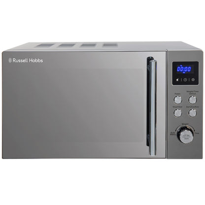 Russell Hobbs RHM2086SS Classic 17 Litre Stainless Steel Digital Microwave with Blue LED