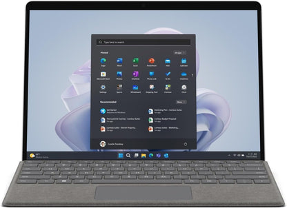 Microsoft Surface Pro 9 | 13” Touchscreen 2-in-1 Laptop/Tablet PC | Intel Core i5-1235U | 8GB RAM | 256GB SSD | Windows 11 Home | Platinum | QEZ-00008 UAE Version | Device Only
