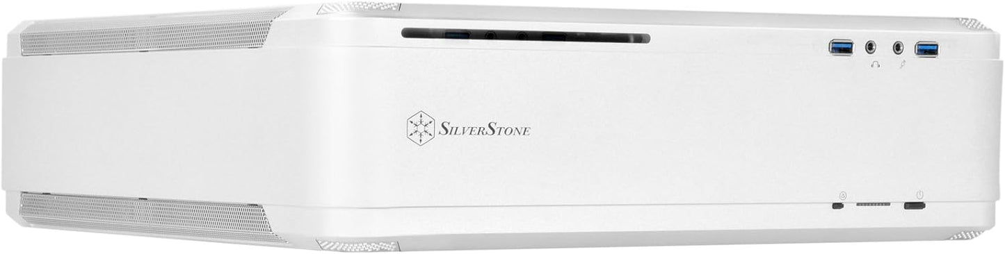 SilverStone Technology Gaming Slim Computer Case for Mini-Itx with Integrated RGB Lighting Cases (SST-RVZ03B-USA)