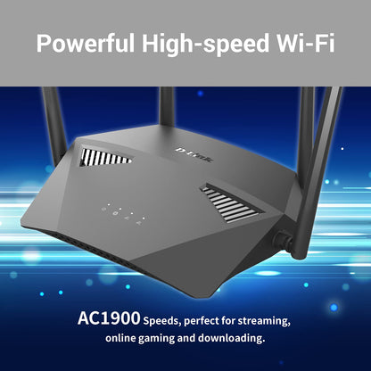 D-Link WiFi Router AC2600, Smart, Mesh (DIR-2640)