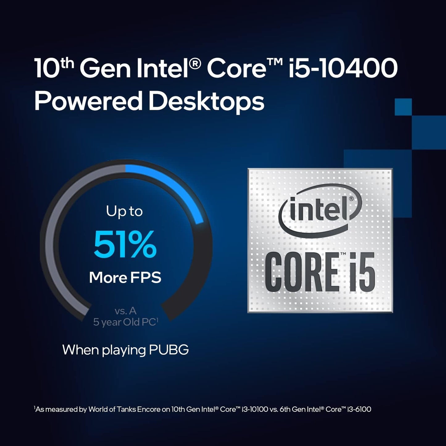 Intel Core i5-10400 6 Cores, 4.3GHz,12M Cache, Processor