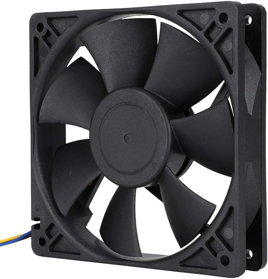 Cooling Fan, Automatic Speed Control PWM Cooling Fan, 4Pin Cooling Fan, for Extreme Heat Dissipation/Server Using