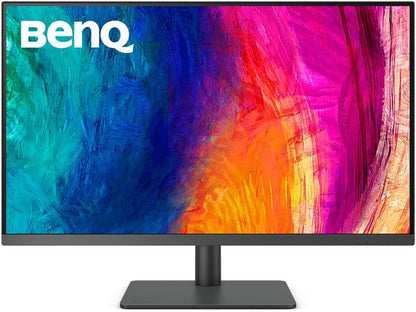 BenQ PD3205U 32 inch 3840 x 2160 4K Designer Monitor, UHD, sRGB, Rec.709,sRGB, HDR10, IPS,USB-C (65W),USB Hub, AQCOLOR, Factory-Calibrated, CAD/CAM Mode,Hotkey Puck G2, KVM, Ergonmic, ICC Sync (Grey)