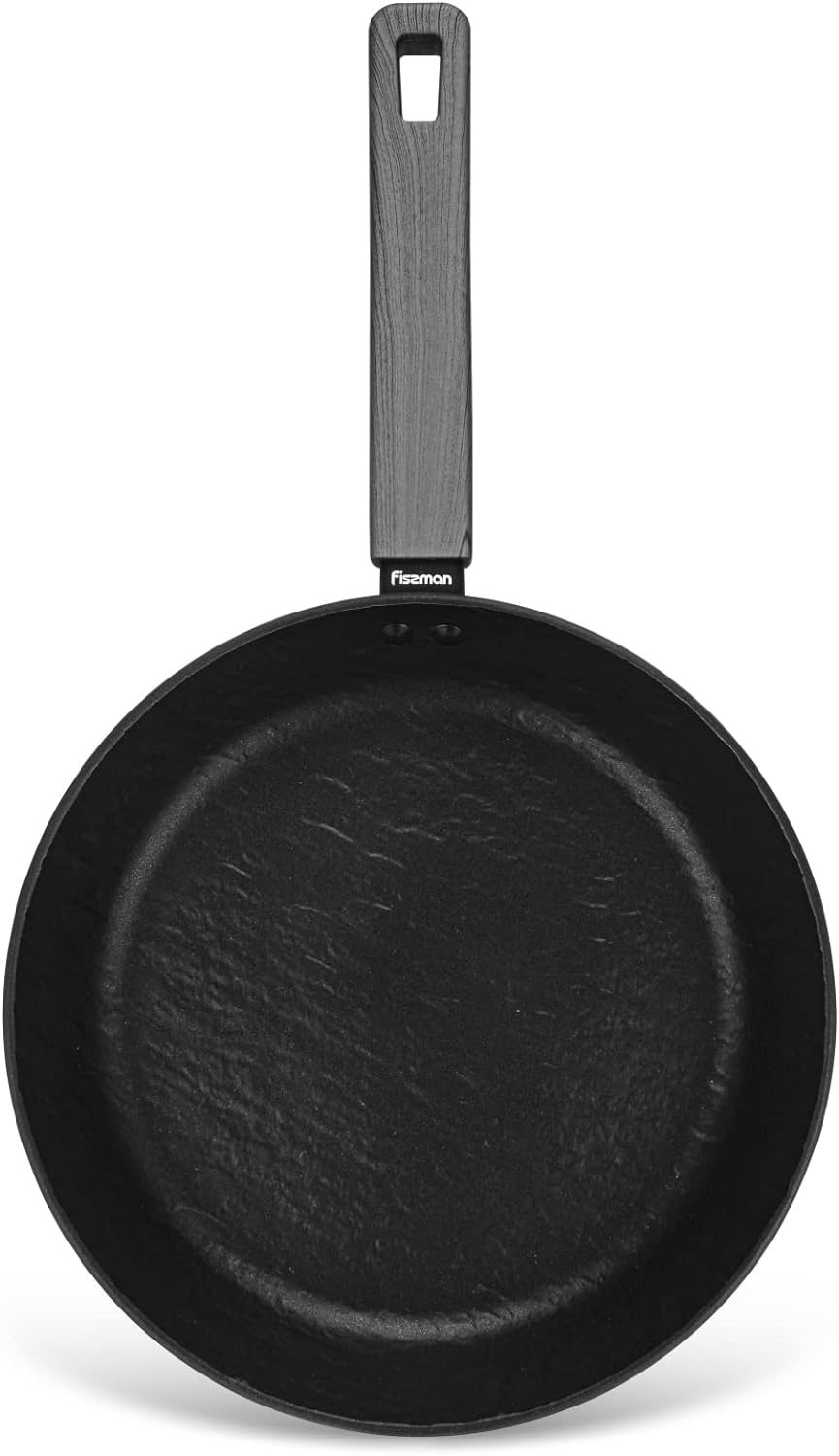 Fissman Frying Pan VELA ROCK 20 cm with Induction Bottom Aluminum and Non-Stick Coating, Perfect For Omelets Pan, Great For Fish, Meat, Sauté Vegetables