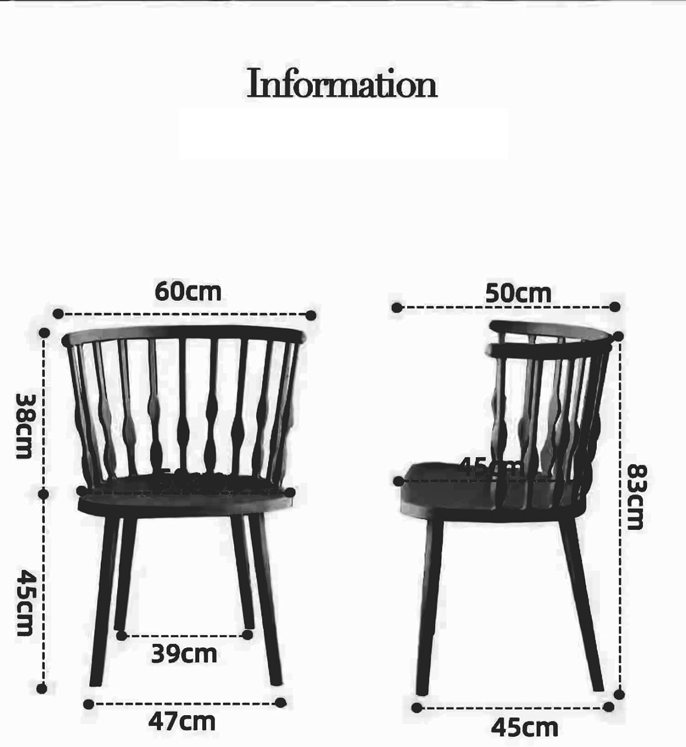 Dining Chair,Modern Minimalist PP Plastic Dining Chair,Nordic Fashion Comfortable Backrest Coffee Side Chair, for Office Lounge Dining Kitchen Bedroom (White,four chairs)