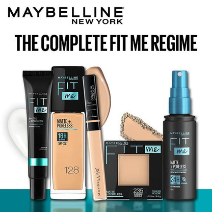 Maybelline New York Fit Me Matte+Poreless Liquid Foundation, 340 Cappuccino, 30 ml