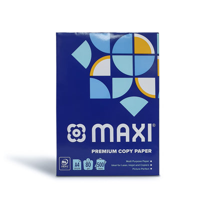 MAXI PHOTO COPY PAPER A4 80GSM 500 SHEET, A4 PAPER, 80GA4