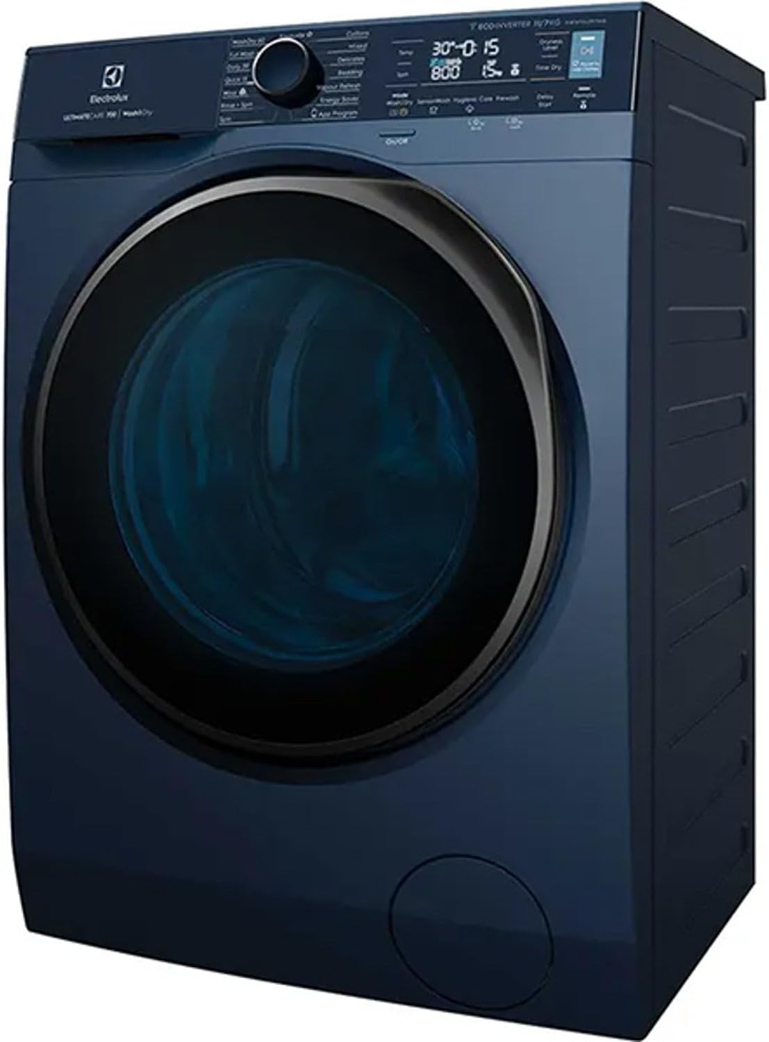 Electrolux Abaya Cycle 10/7 KG Washer Dryer, 1400 RPM, EcoInverter Motor, Fully Automatic Front Load Combo Washing & Drying Machine, 15 Programs - UltraMix/Delay Timer/SensiCare/Child Lock EWW1042R7MB