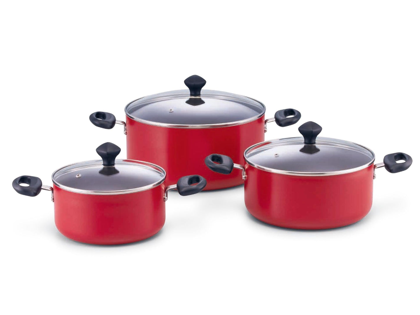 Prestige Non-Stick Cookware Set 6-Piece | Pots and Pans Sets | Kitchen Cooking Sets