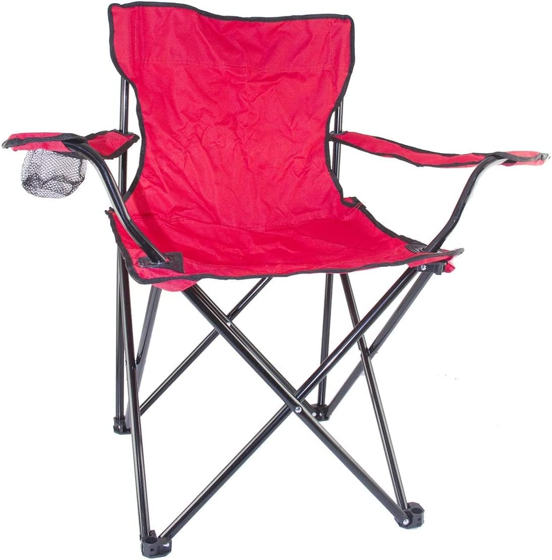 ECVV Beach Camping Folding Chair, Ultralight Backpacking Chair without Cup Holde, Carry Bag Compact & Heavy Duty Outdoor, Camping, BBQ, Beach, Travel, Picnic, Festival