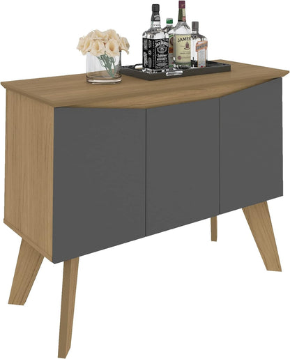 Artely Oásis Sideboard/Buffet, Pine with Off White - W 110 x H 41,5 x D 80 cm.