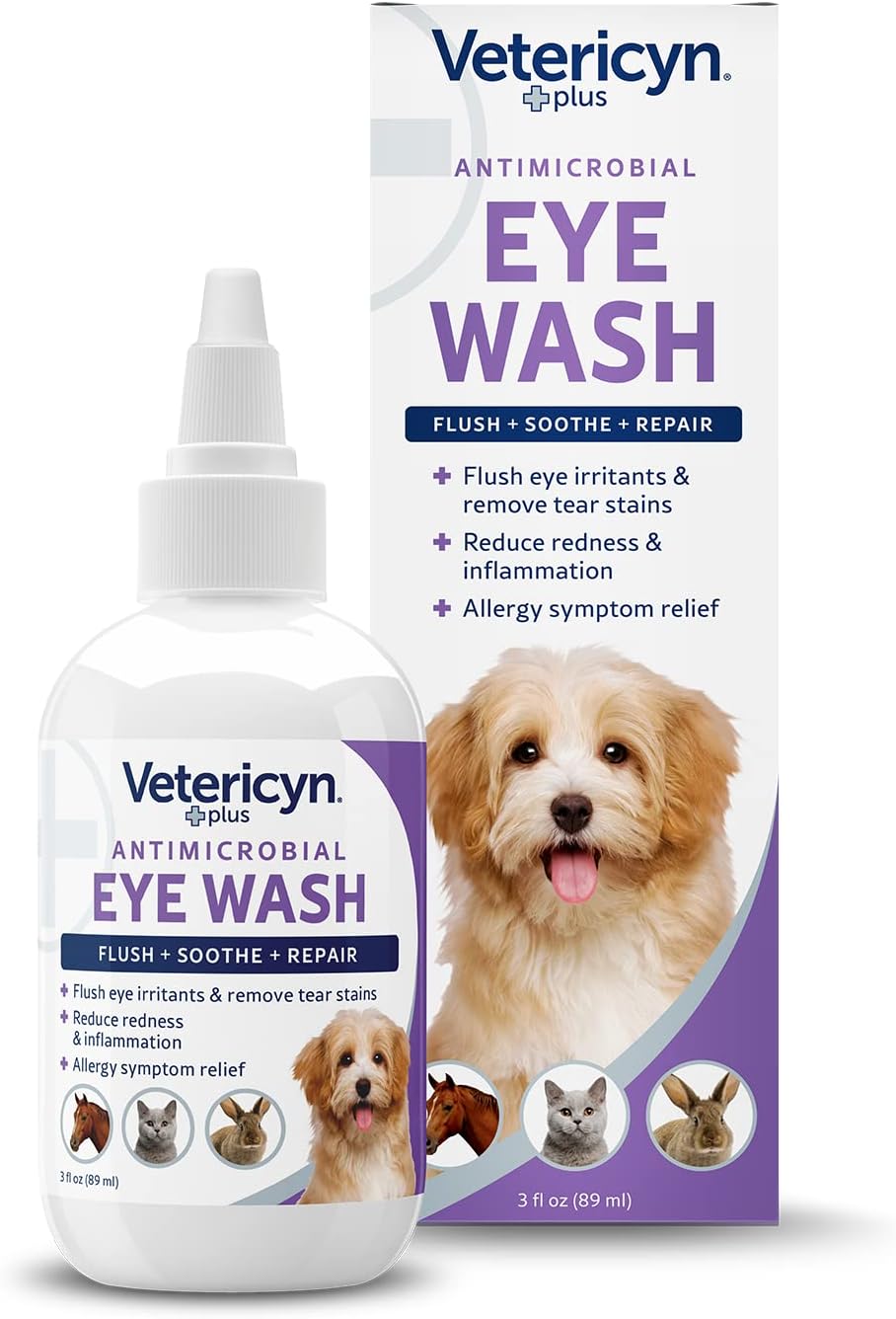 Vetericyn Plus Antimicrobial Eye Wash 3oz