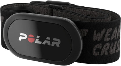 Polar H10 Heart Rate Monitor – ANT+, Bluetooth - Waterproof HR Sensor with Chest Strap - Built-in memory, Software updates - Works with Fitness apps, Cycling computers, Black, M-XXL