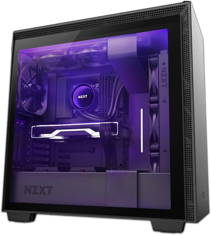 Vektra Minimalist Series Optimized Gaming PC (2-Years Warranty) i7-14700KF Z790 32GB DDR5 RAM 750W WiFi LCD Display (RTX 4070 SUPER, 1TB Gen4 SSD, Black Matte)