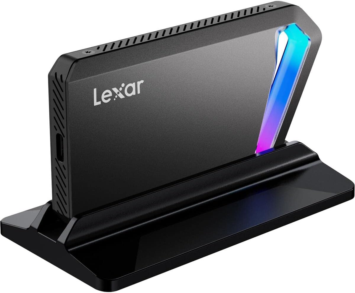 Lexar NS100 512GB 2.5” (SATA 6Gb/s SSD,) Solid State Drive, Up to 550MB/s Read (LNS100-512RB)- Black