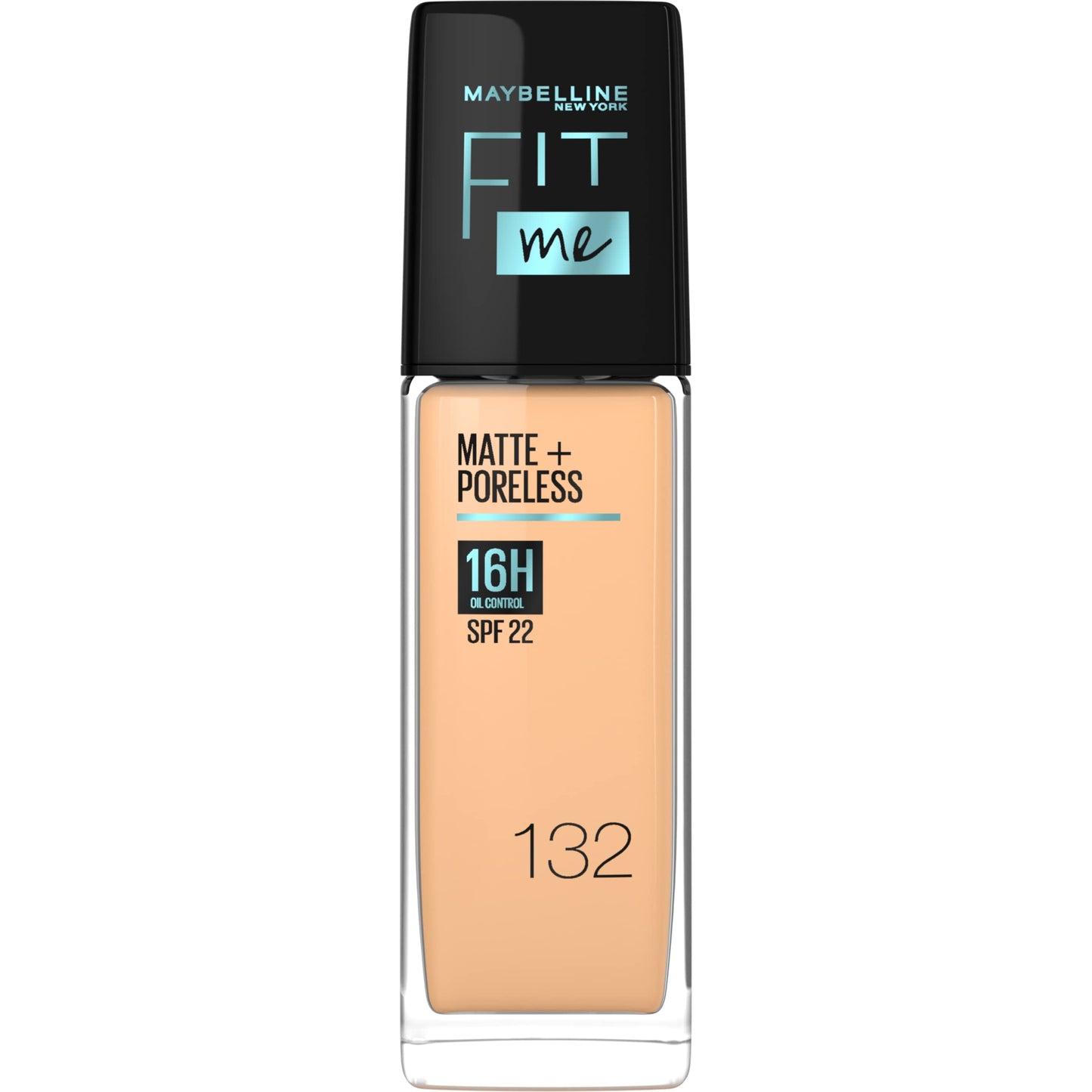 Maybelline New York Fit Me Matte+Poreless Liquid Foundation, 340 Cappuccino, 30 ml