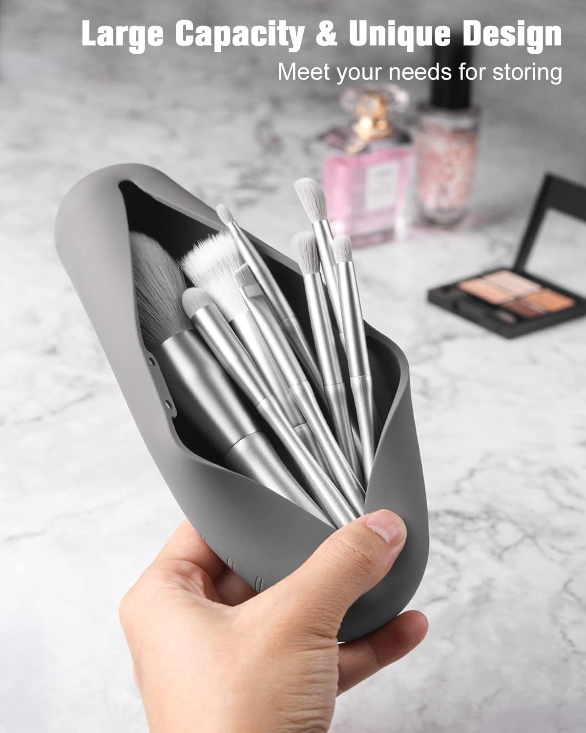 FERYES Travel Makeup Brush Holder