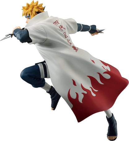 Banpresto Minato Namikaze II Naruto Shippuden Action Figure - Vibration Stars BP88032 Multicoloured