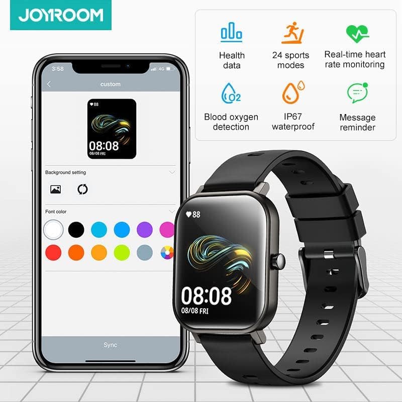 JOYROOM Fitness Sport Watch Custom iSmart Mobile Phone Digital Watches Waterproof Bluetooth Android Smart Watch