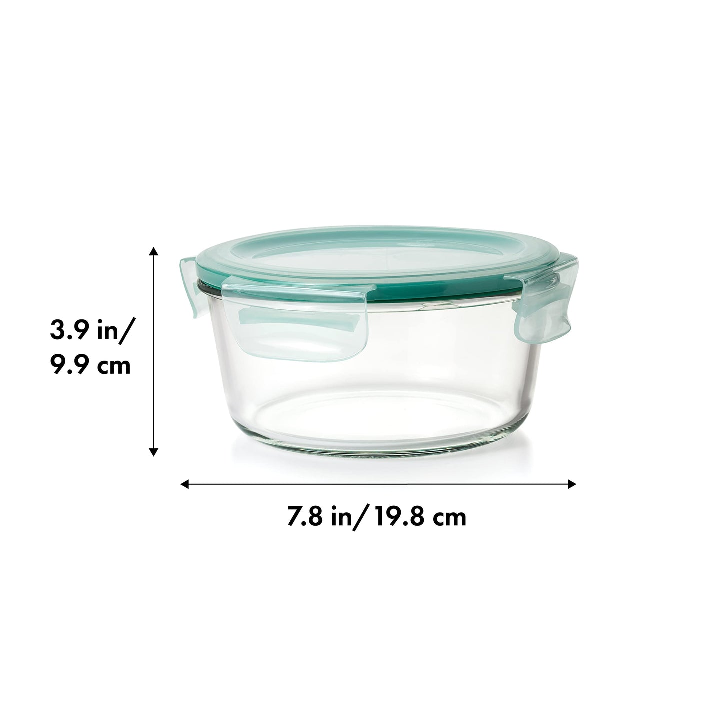 OXO Good Grips 7 Cup Smart Seal Glass Round Food Storage Container