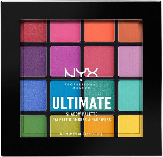 NYX PROFESSIONAL MAKEUP Ultimate Shadow Palette, Brights 05