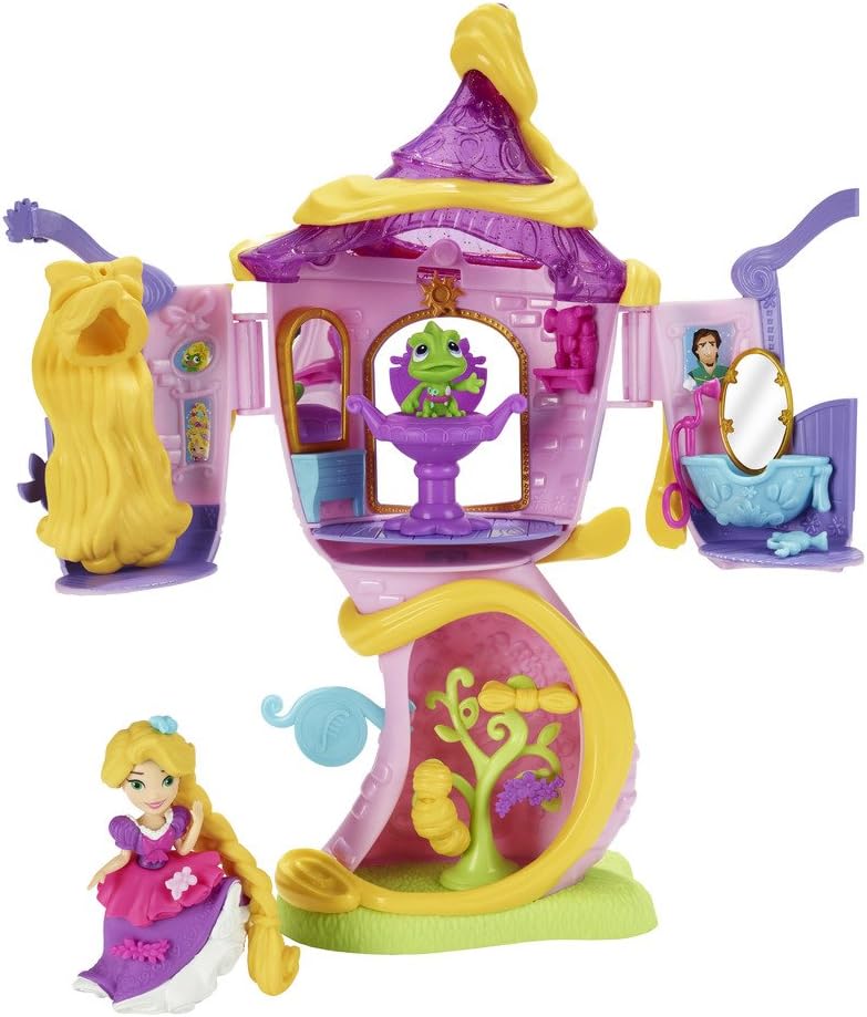 Hasbro Disney Princess Small Doll Rapunzel'S Tower Set - 4 Years & Above (Multi Color B5837EU40)