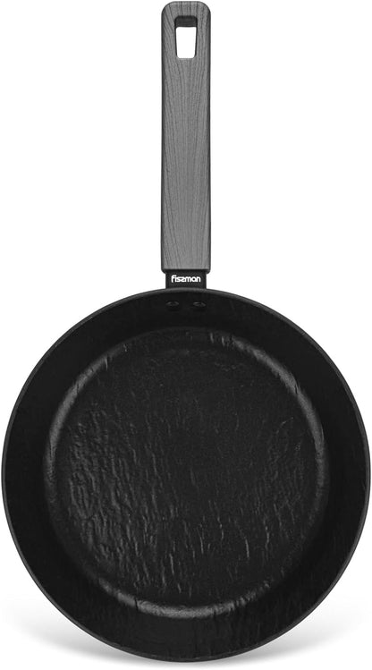 Fissman Frying Pan VELA ROCK 20 cm with Induction Bottom Aluminum and Non-Stick Coating, Perfect For Omelets Pan, Great For Fish, Meat, Sauté Vegetables