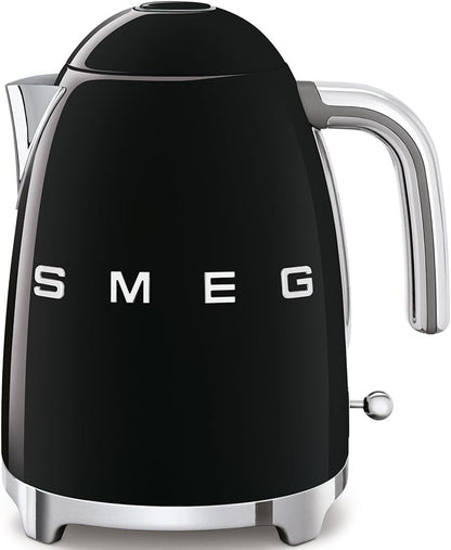 Smeg Klf03RgUK, 50'S Retro Style Kettle, 1.7 L Capacity With Water Level Indicator, 360 Swivel Base, Anti-Slip Feet, Soft Opening Lid, Stainless Steel, Rose Gold,1 Year Warranty