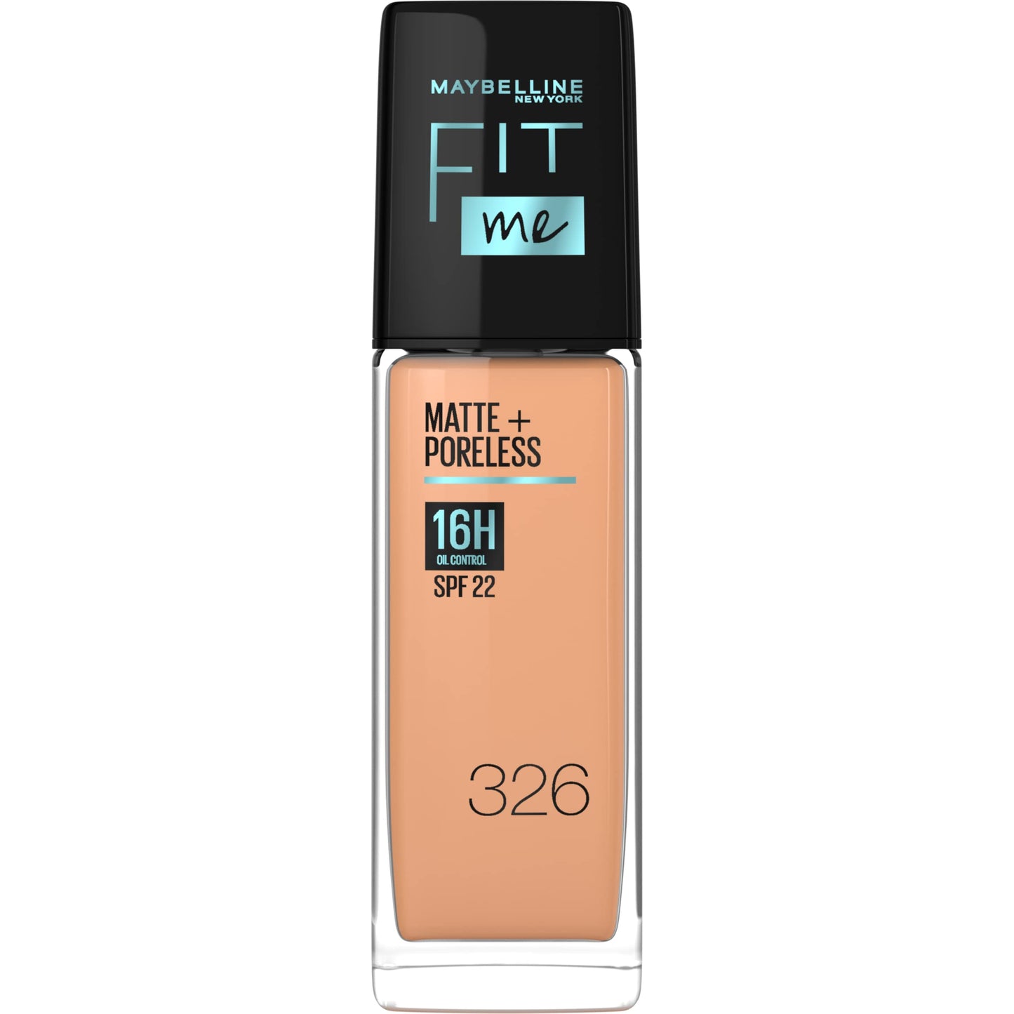 Maybelline New York Fit Me Matte+Poreless Liquid Foundation, 340 Cappuccino, 30 ml