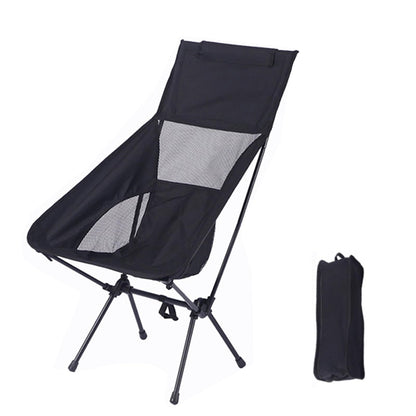 Beauenty Portable Camping Chair, Ultra-Compact Beach Chair for Adults Foldable Chair for Backpacking, Travel, Hiking, Fishing, Supports 100KG