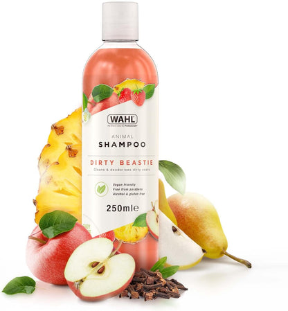 Wahl Mucky Puppy Shampoo, Dog Shampoo, Shampoo for Pets, Gentle Pet Friendly Formula, Sensitive Skin, Shampoo for Young Animals, Ready-to-Use, Remove Dirt.