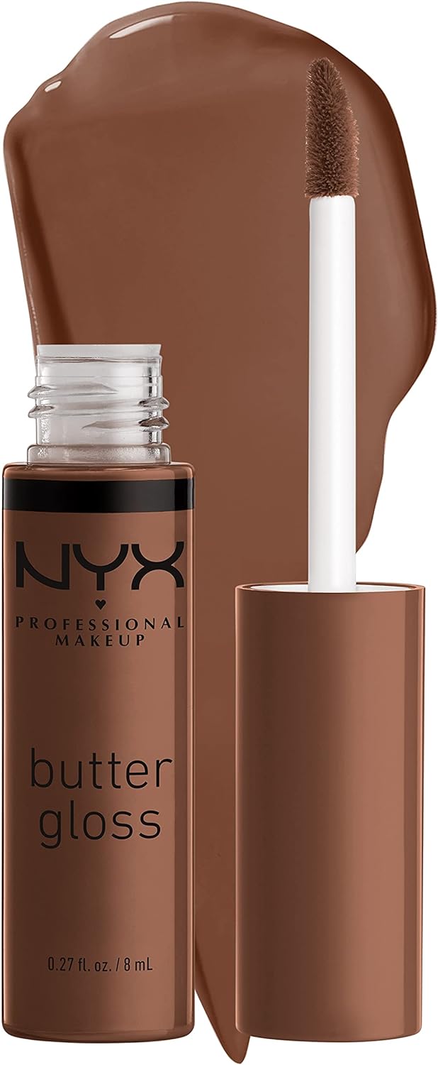 NYX PROFESSIONAL MAKEUP Butter Gloss, Strawberry Parfait, 0.27 Ounce