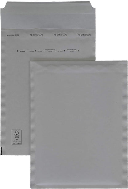 SmithPackaging A3 Bubble Padded Envelopes, Gold, 300mm x 445mm, Pack of 5