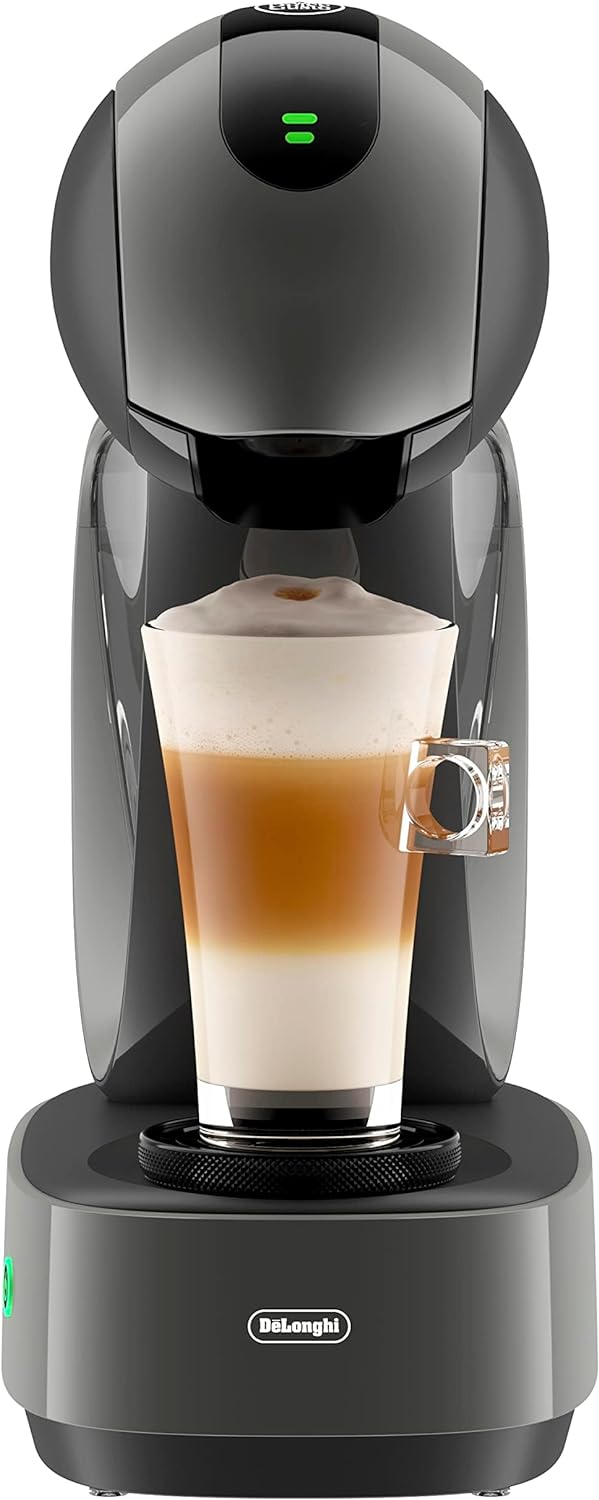 Nescafe Dolce Gusto by De'Longhi INFINISSIMA Touch Automatic Capsule Coffee Machine with Compact & Powerful up to 15 Bar Pressure, Cappuccino, Tea, Hot Chocolate & Espresso Coffee Maker EDG268.W White