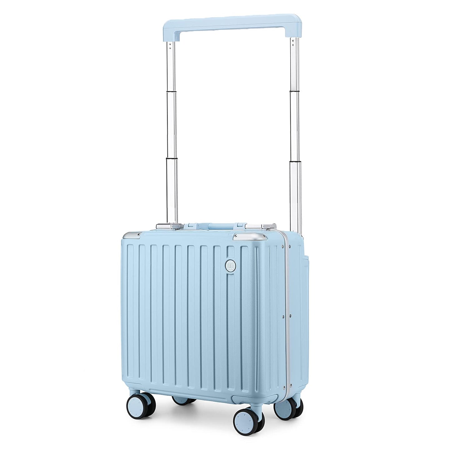 Somago Carry-On Luggage 18-Inch Hardside Spinner Lightweight Suitcase with TSA Lock, White, carry-on 18-inch, Hardside Luggage With Spinner Wheels