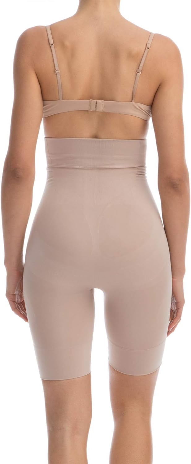 FarmaCell Shape 603 Women's high-waisted shaping control shorts with flat tummy effect