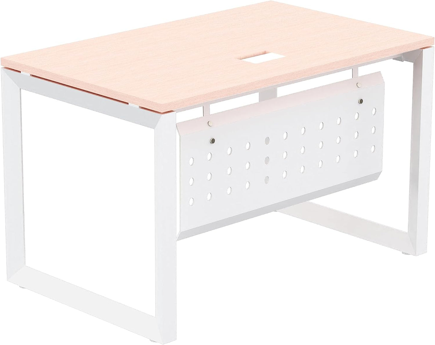 Mahmayi Vorm 136-18 White Modern Workstation Material-Melamine on MDF