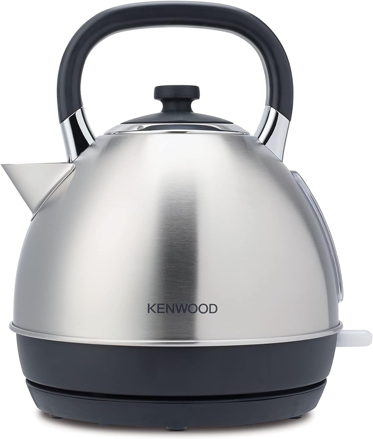 Kenwood 3000W Rapid Boil System, 1.6Litre Capacity Cordless Stainless Steel Traditional Electric Kettle, METAL SKM100