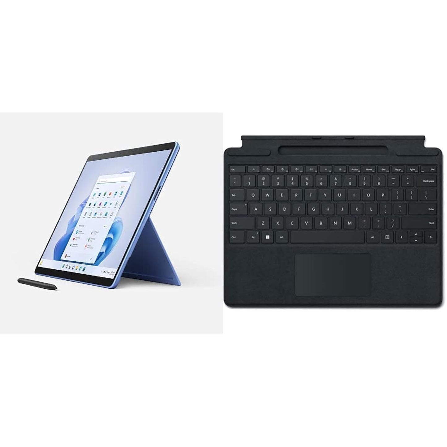 Microsoft Surface Pro 9 | 13” Touchscreen 2-in-1 Laptop/Tablet PC | Intel Core i5-1235U | 8GB RAM | 256GB SSD | Windows 11 Home | Platinum | QEZ-00008 UAE Version | Device Only