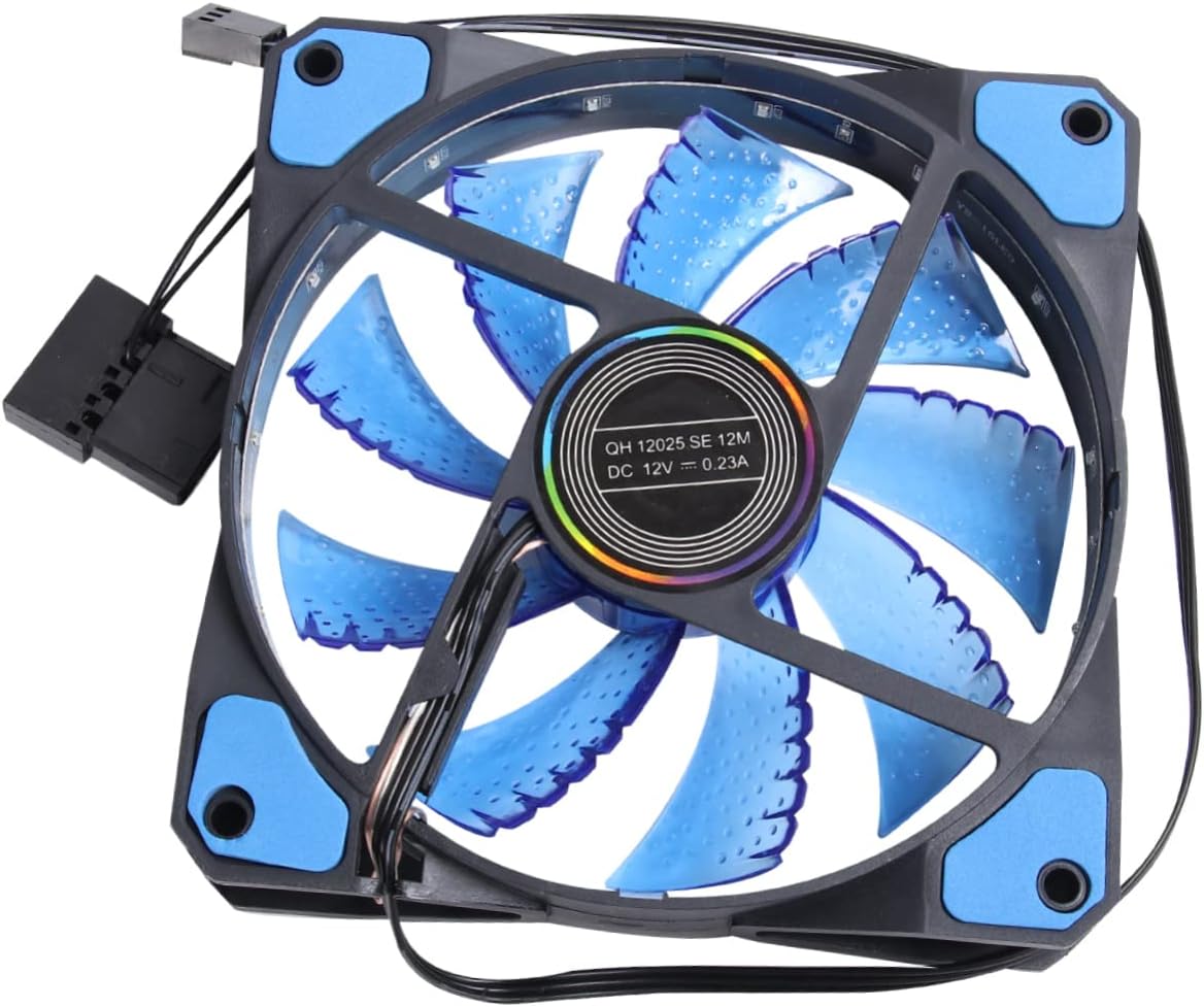 Gadpiparty 1pc Computer Cpu Internal Fans& Cooling Components Rgb Computer Case Computer Fans Computer Case Fans Usb Powered Fan 120mm Rgb Fan 120mm Usb Fan Desktop Case Heat Sink