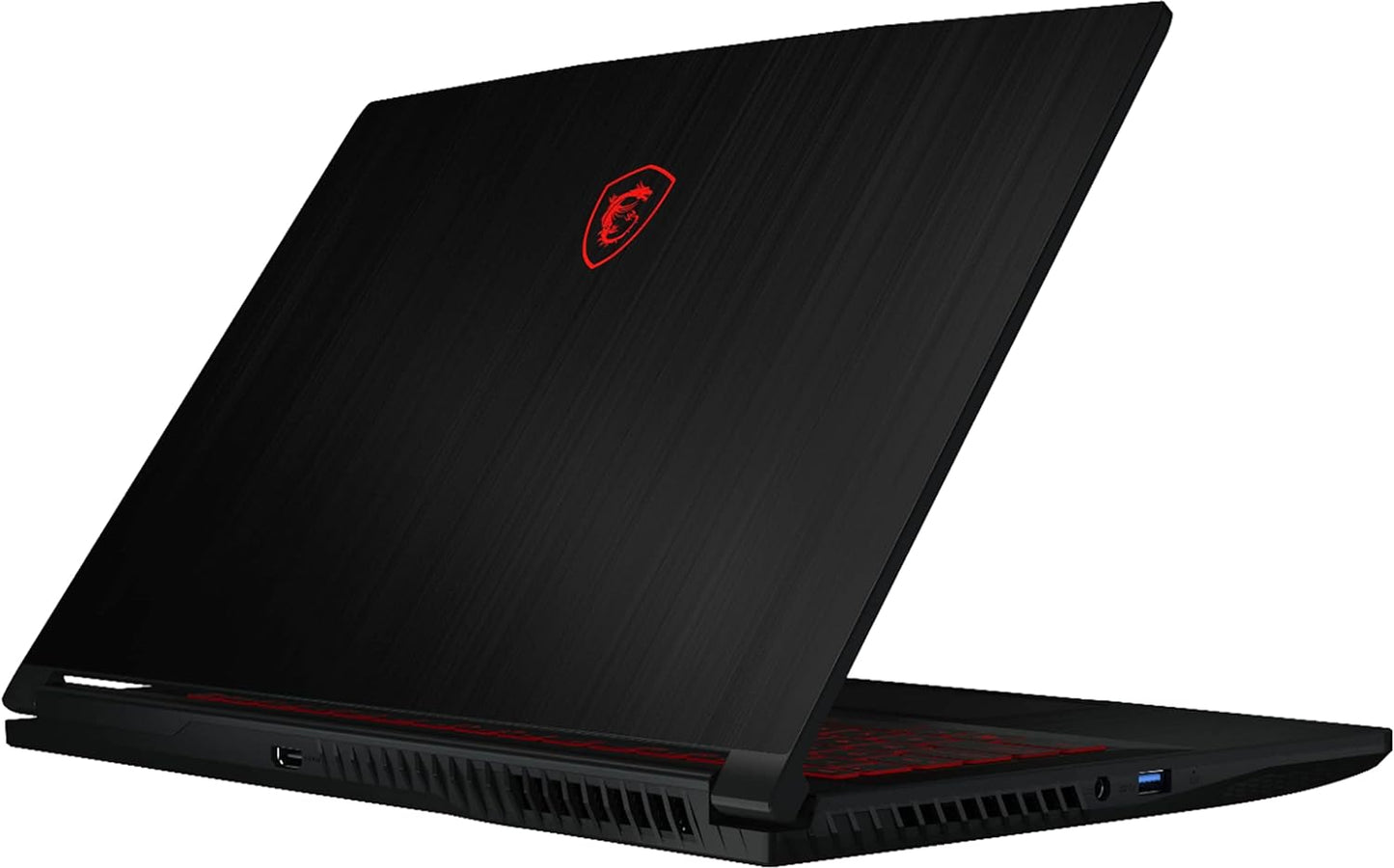 MSI Flagship GF63 Thin Gaming 15 Laptop 15.6" FHD IPS Display 10th Gen Intel Quad-Core i5-10300H (Beats i7-8750H) 8GB RAM 512GB SSD GeForce GTX 1650 4GB Backlit Win10 + HDMI Cable - CaveHubs