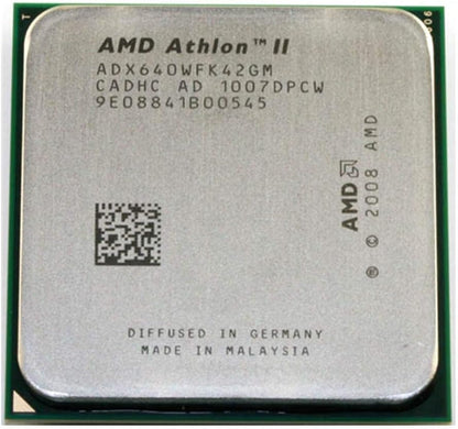 AMD Athlon II X4 640 3.0GHz Quad-Core Desktop CPU Processor ADX640WFK42GM Socket AM3 2MB 95W