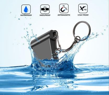 512 GB USB Flash Drive USB Memory - Stick USB 3.0 Waterproof - Jump Drive Pen Drive with Keychain Large Data Storage Compatible for Computer/Laptop Thumb Drive (Black)