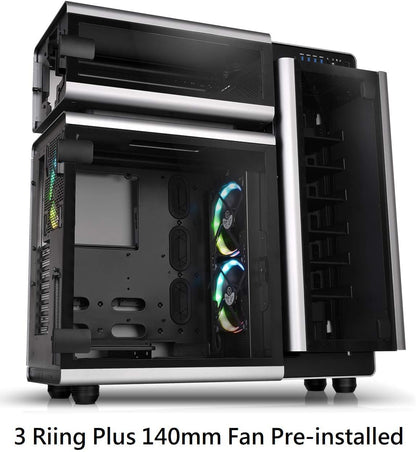 Thermaltake Level 20 Mt Argb Built-In, 3 X 12 0 Mm Gaming Cube Case - Ca-1M7-00M1Wn-00, Black