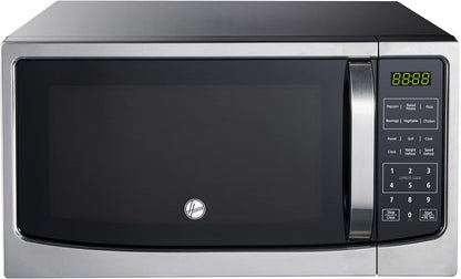 Hoover 25L Digital Microwave with Grill Oven - HMW-M25G-S, 900W Power, Defrost, Grill Function, Digital Button Control, Black