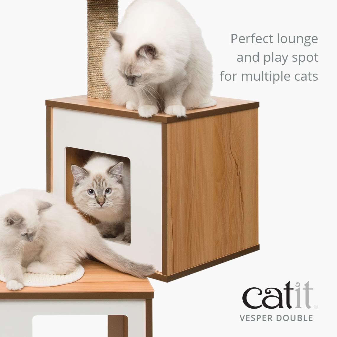 Vesper High Base Extra Large Cat Tree, Cat Furniture, 52060