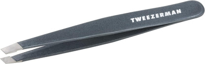 Tweezerman Stainless Steel Slant Tweezer - Eyebrow Tweezers for Women and Men (Neon Pink)